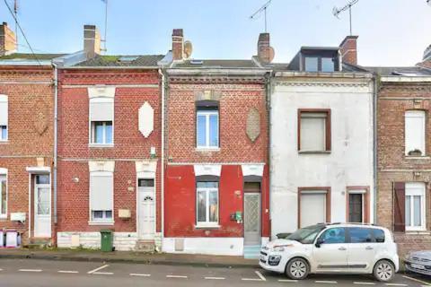Appt en amiénoise, avec jardin calme et spacieux Amiens Exterior foto