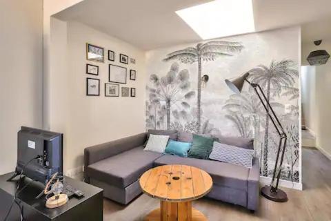 Appt en amiénoise, avec jardin calme et spacieux Amiens Exterior foto